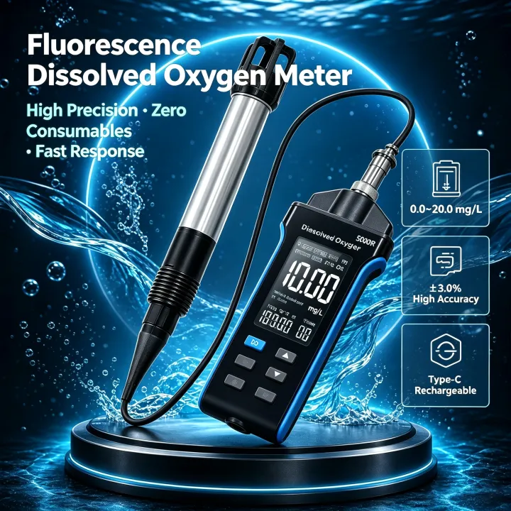 Do Oxygen Meter - Medidor de Oxigênio Dissolvido por Fluorescência