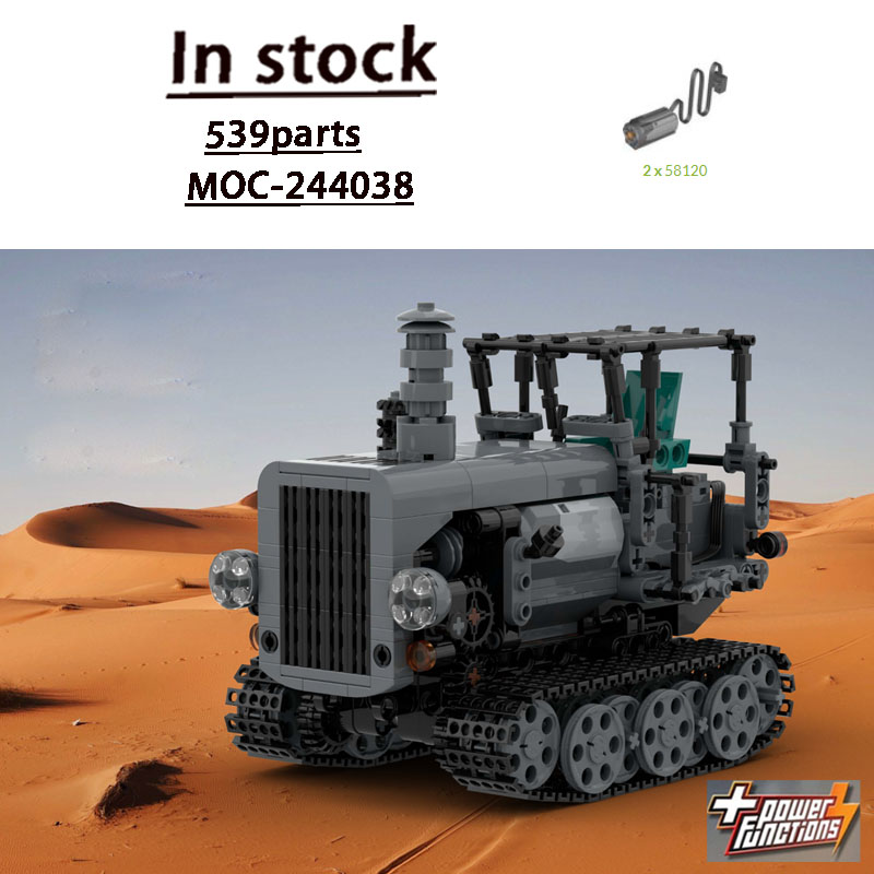 Urban Farming Usa - MOC-244038 Trator Agrícola Urbano Retrô, Modelo
