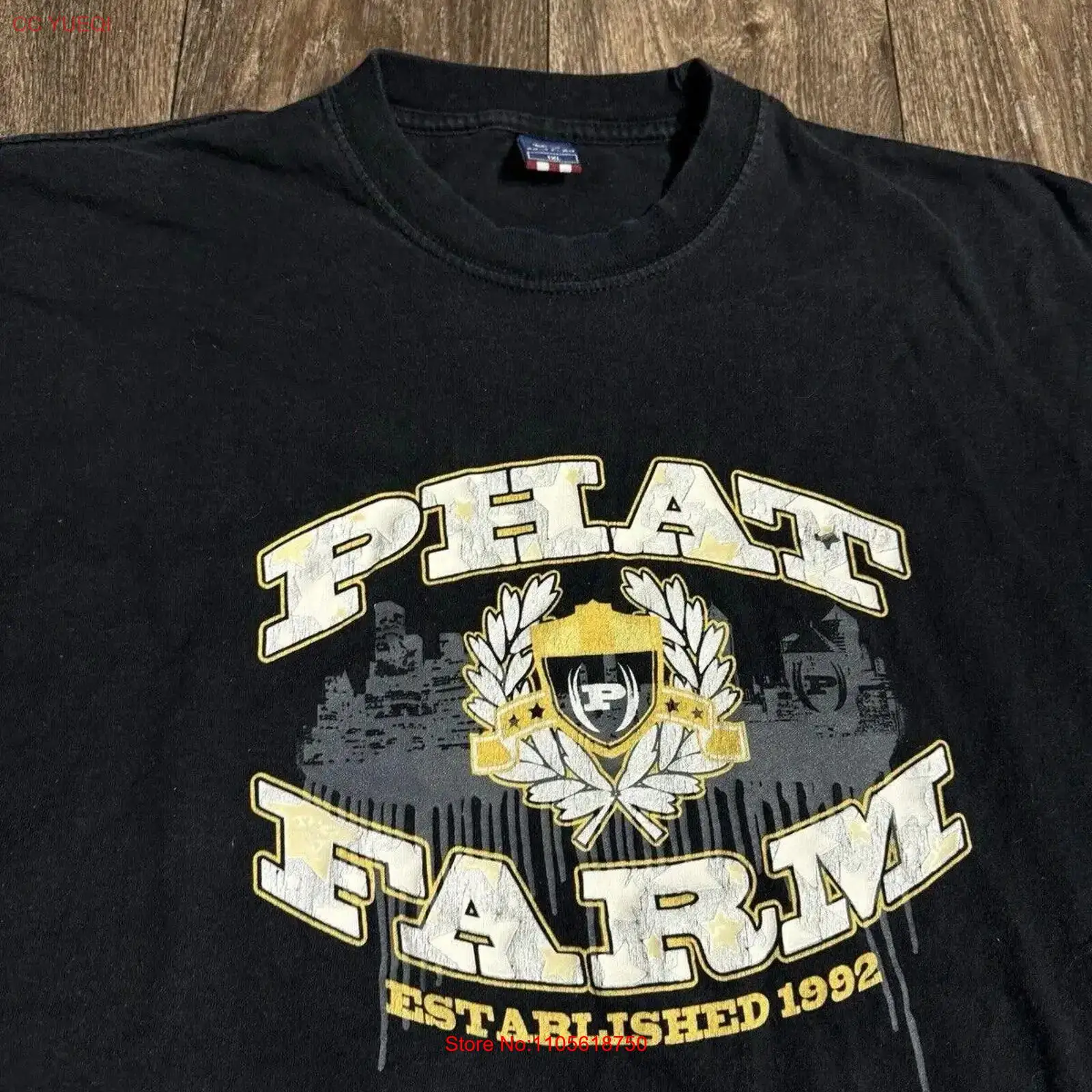 Camiseta Vintage Y2K Phat Farm - Urban Farming Usa avaliação e preço