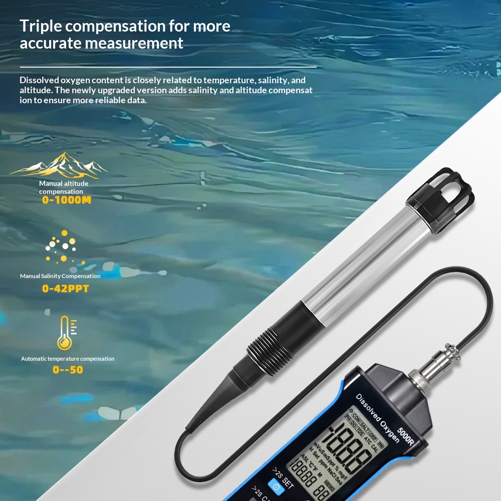 Medidor de Oxigênio Dissolvido - Do Oxygen Meter avaliação e preço